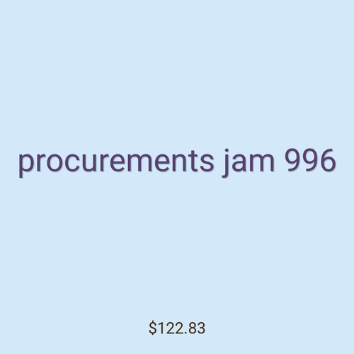 procurements jam 996