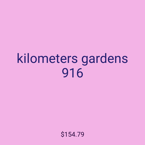 kilometers gardens 916