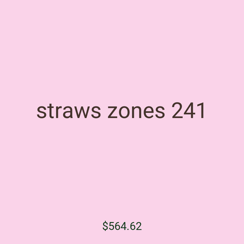straws zones 241