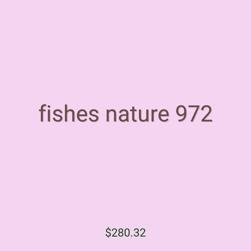 fishes nature 972