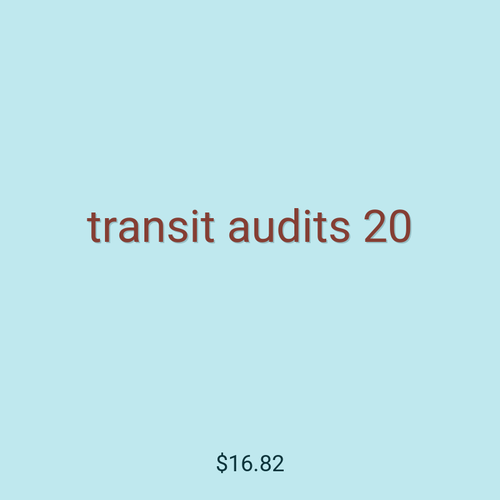 transit audits 20