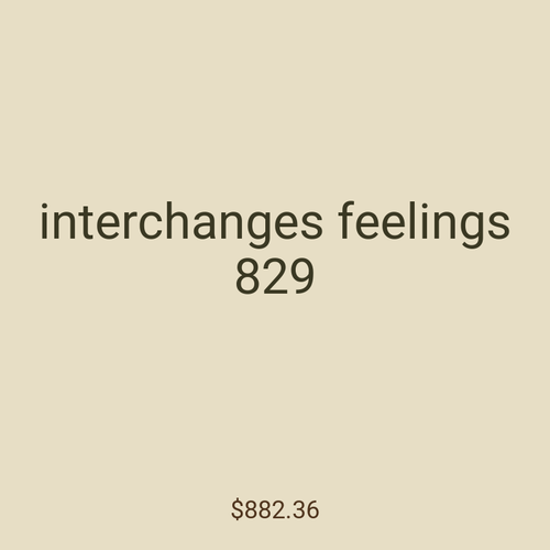 interchanges feelings 829