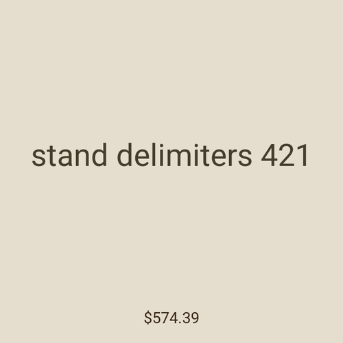 stand delimiters 421