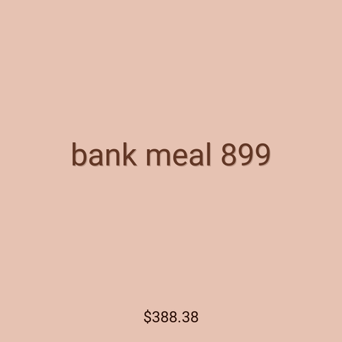 bank meal 899