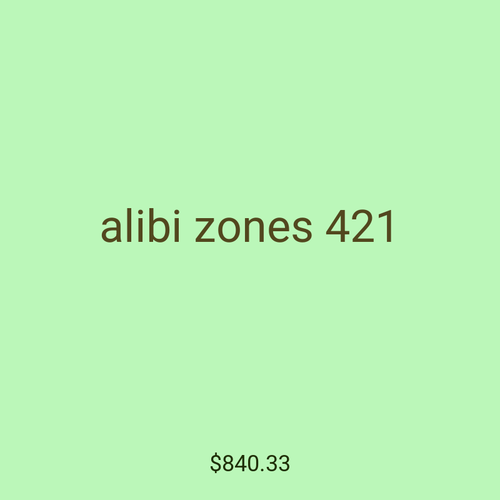 alibi zones 421