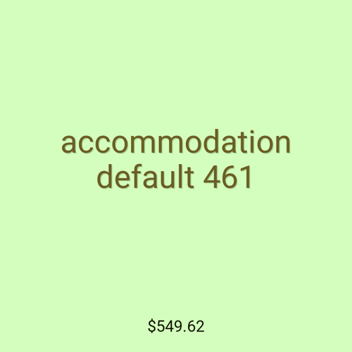 accommodation default 461