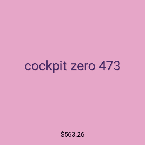 cockpit zero 473