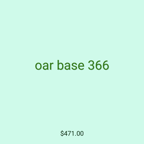 oar base 366