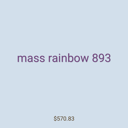 mass rainbow 893