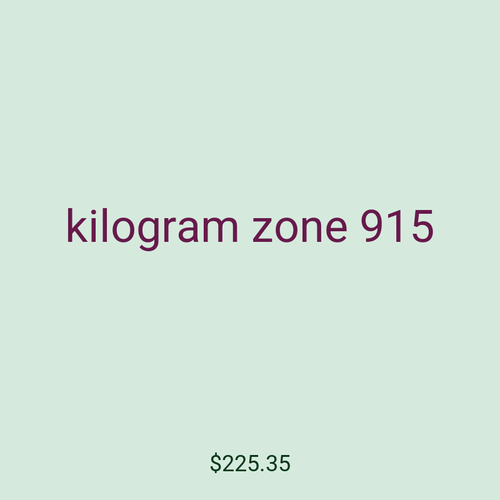 kilogram zone 915