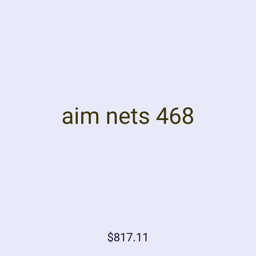 aim nets 468