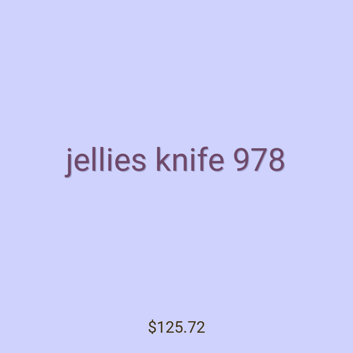 jellies knife 978