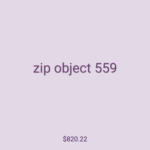 zip object 559
