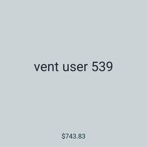 vent user 539