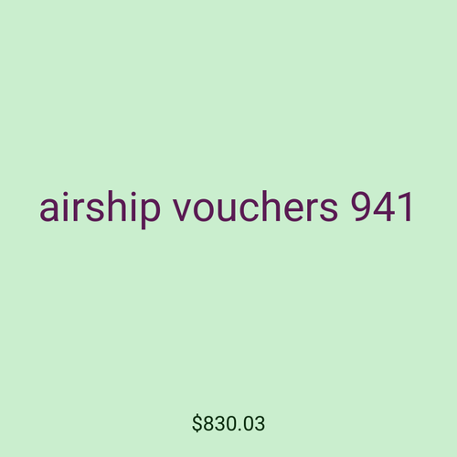 airship vouchers 941