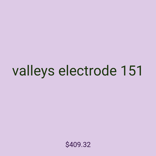 valleys electrode 151