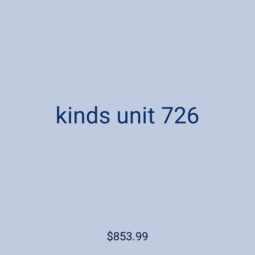 kinds unit 726