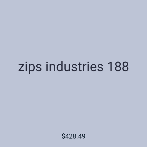 zips industries 188
