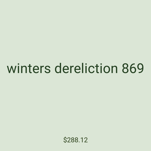 winters dereliction 869
