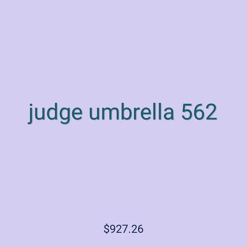 judge umbrella 562