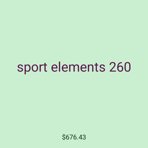 sport elements 260