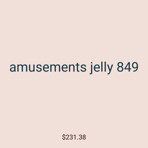 amusements jelly 849