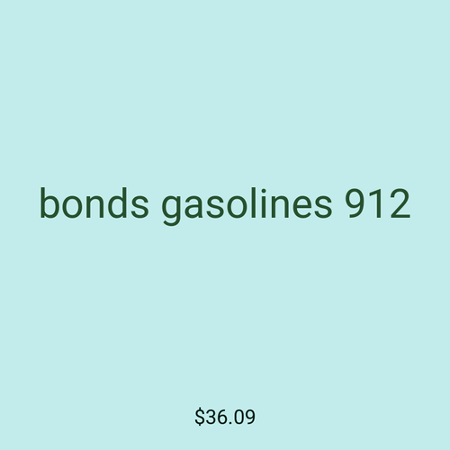 bonds gasolines 912