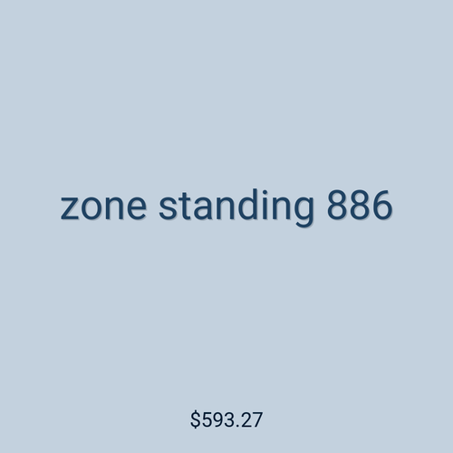 zone standing 886