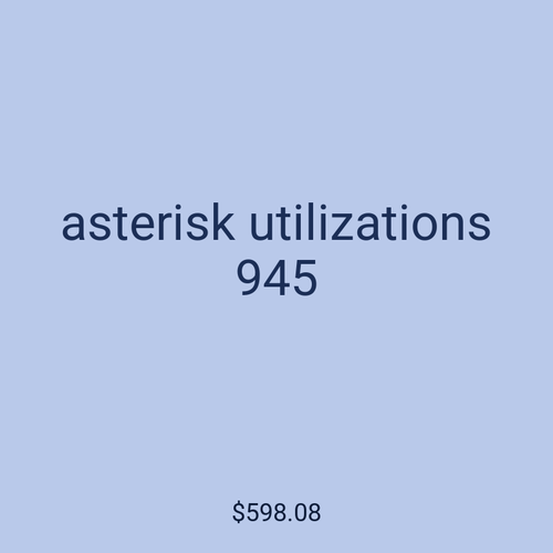 asterisk utilizations 945