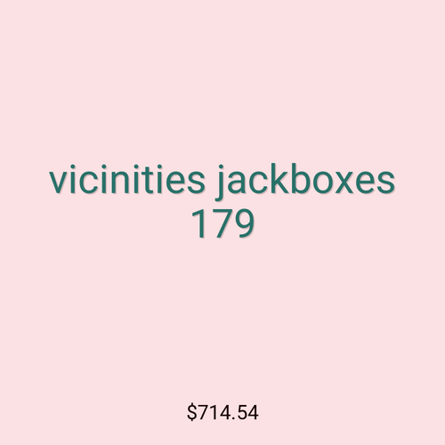 vicinities jackboxes 179