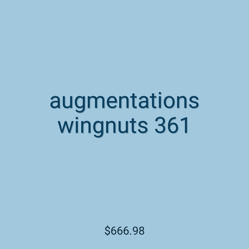 augmentations wingnuts 361