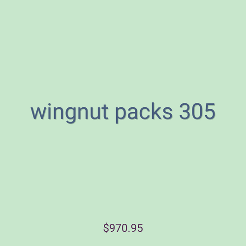 wingnut packs 305