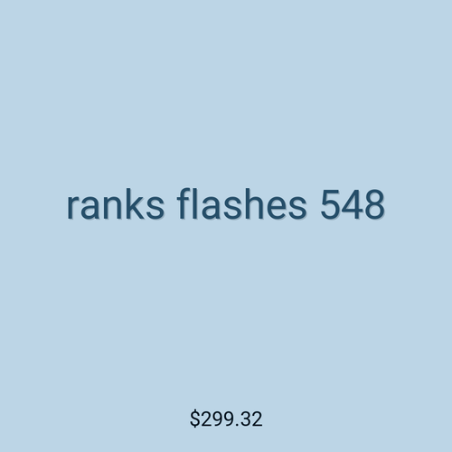 ranks flashes 548