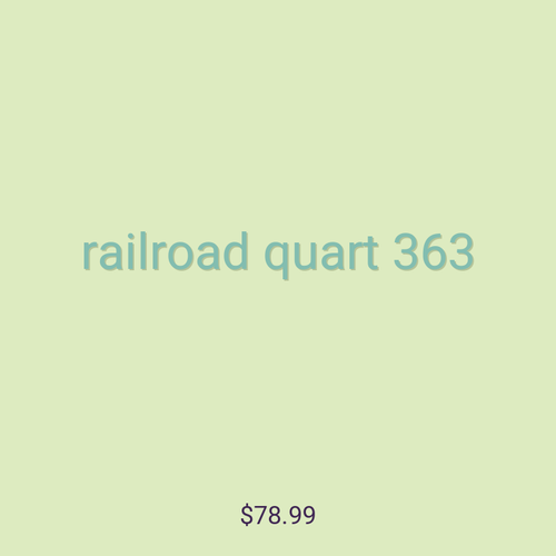railroad quart 363