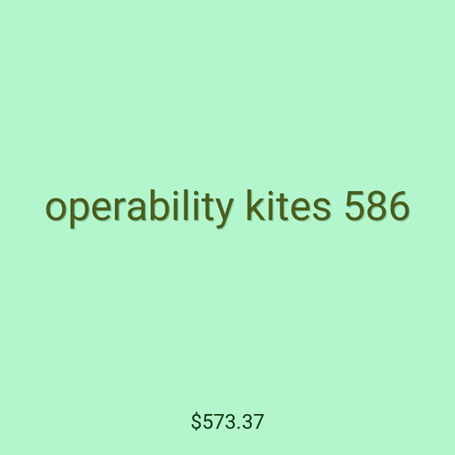 operability kites 586