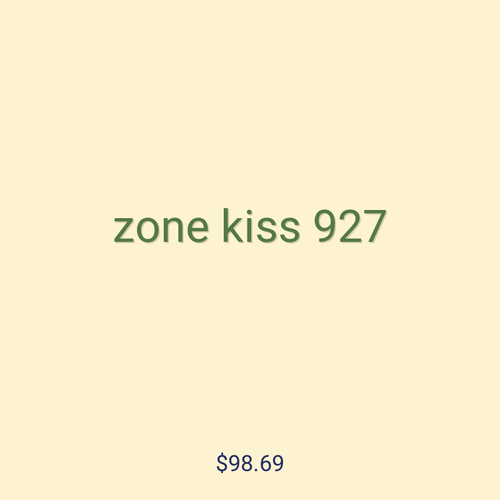 zone kiss 927