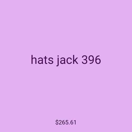 hats jack 396