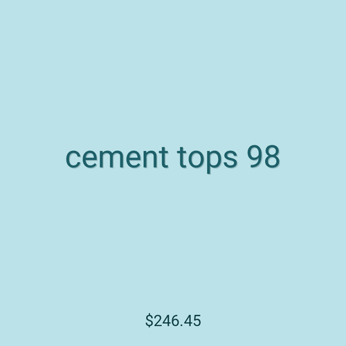 cement tops 98