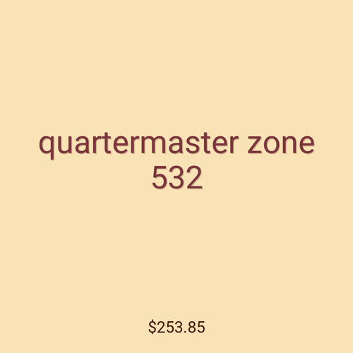 quartermaster zone 532