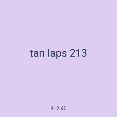 tan laps 213
