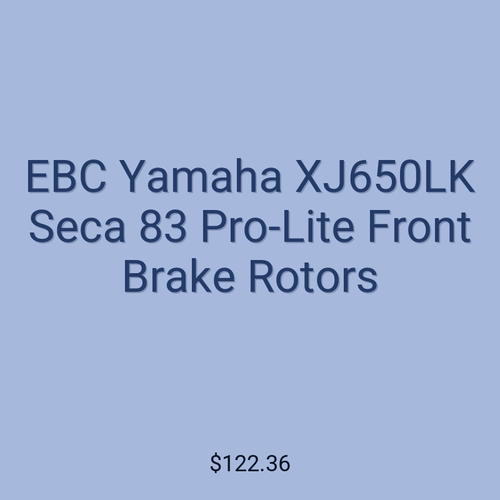 EBC Yamaha XJ650LK Seca 83 Pro-Lite Front Brake Rotors