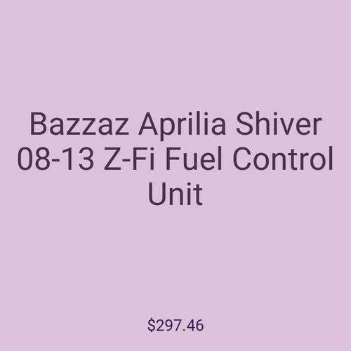 Bazzaz Aprilia Shiver 08-13 Z-Fi Fuel Control Unit
