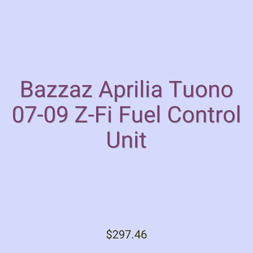Bazzaz Aprilia Tuono 07-09 Z-Fi Fuel Control Unit