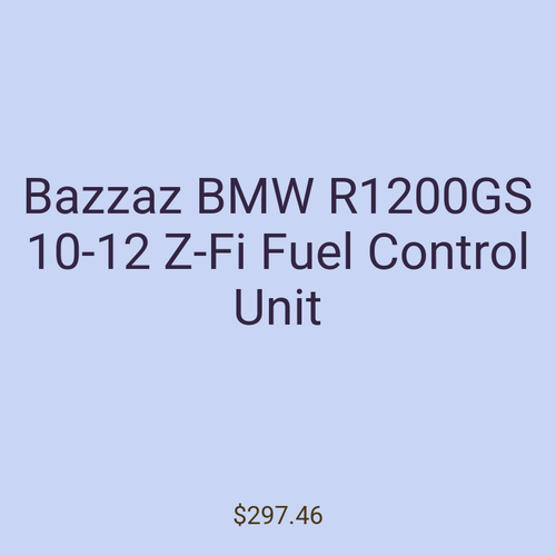 Bazzaz BMW R1200GS 10-12 Z-Fi Fuel Control Unit
