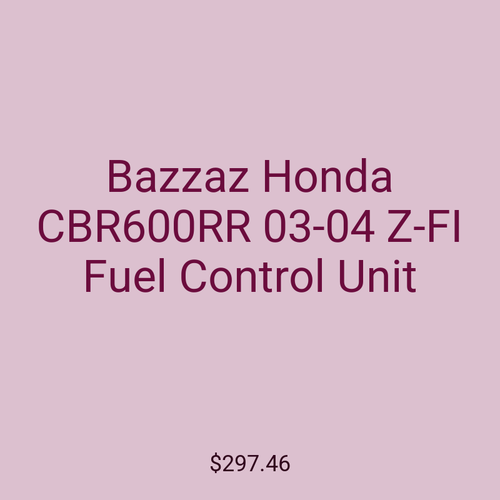 Bazzaz Honda CBR600RR 03-04 Z-FI Fuel Control Unit