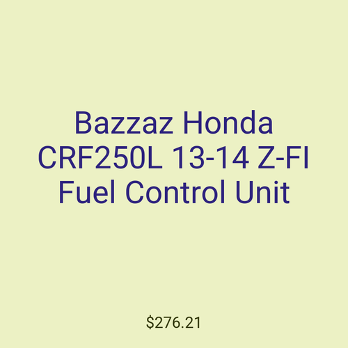 Bazzaz Honda CRF250L 13-14 Z-FI Fuel Control Unit