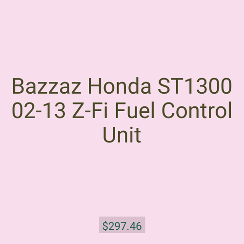 Bazzaz Honda ST1300 02-13 Z-Fi Fuel Control Unit