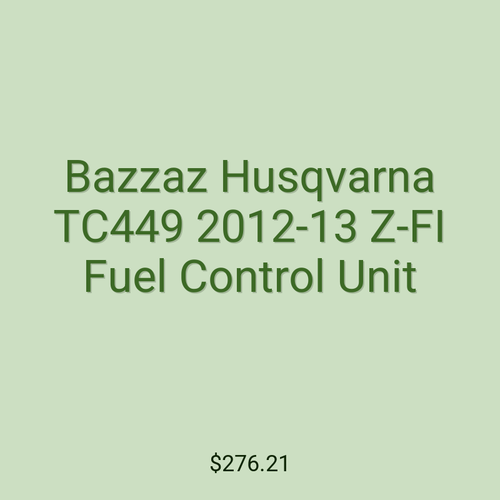 Bazzaz Husqvarna TC449 2012-13 Z-FI Fuel Control Unit