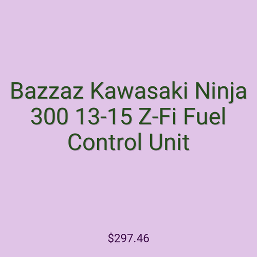 Bazzaz Kawasaki Ninja 300 13-15 Z-Fi Fuel Control Unit