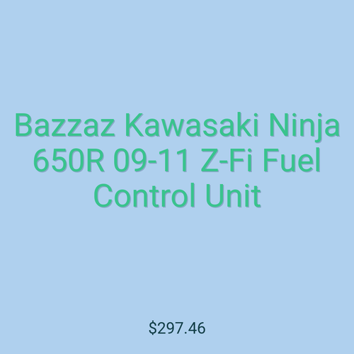 Bazzaz Kawasaki Ninja 650R 09-11 Z-Fi Fuel Control Unit